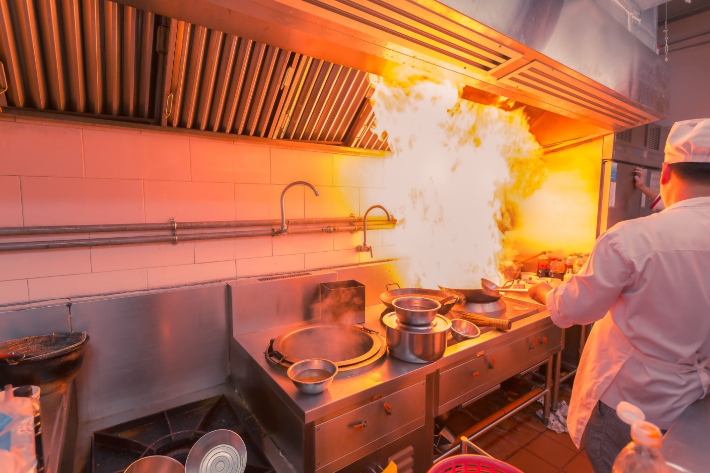 commercial kitchen fire loss